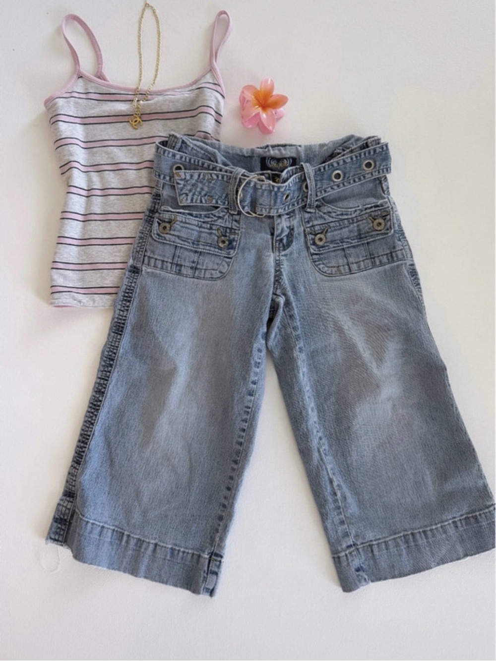 Vintage angels Capri jeans low rise